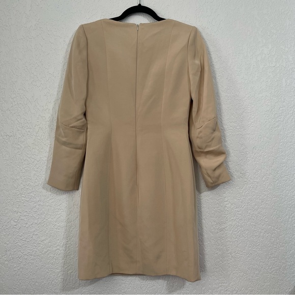 Roland Nivelais Cream Mini Dress Size 6 - Picture 3 of 7